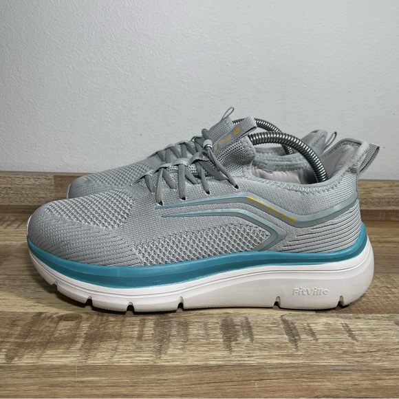 Fitville Cloud Strider V1 Orthopedic Casual Comfort Sneakers Men 8 Extra Wide 4E - Picture 3 of 8